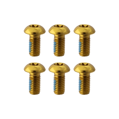 CLARKS Anodized Rotor Bolts 