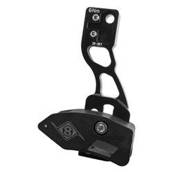 CHAIN GUIDE OR8 SENTRY D-TYPE MOUNT BK 