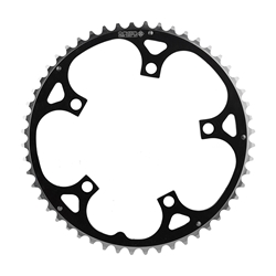 CHAINRING OR8 130mm 52T RAMPED BK/SL 