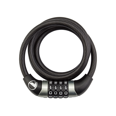 ROCKYMOUNTS Curly Cable Combo Lock 