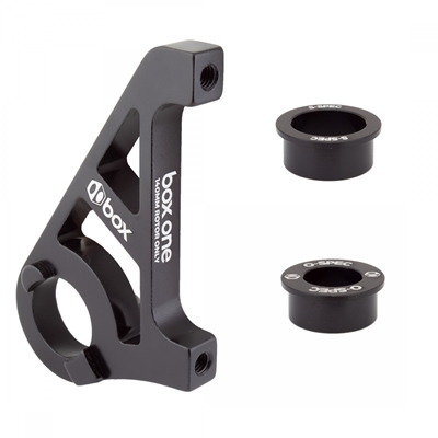 FORK BOX ONE DISC BRAKE ADAPTER DROP OUT 10mm BK 