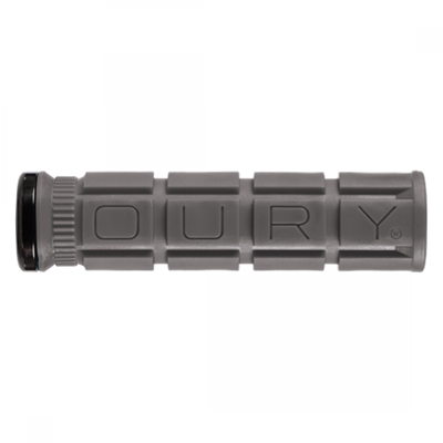GRIPS OURY MTN LOCK-ON SGL CLAMP GY/BK 