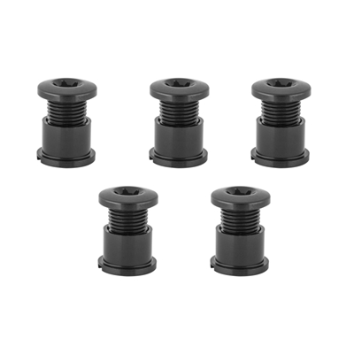 ABSOLUTE BLACK Single-Ring Alloy Chainring Bolts 