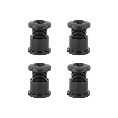 ABSOLUTE BLACK Single-Ring Alloy Chainring Bolts 