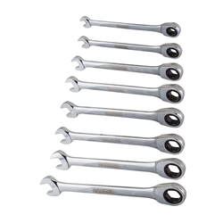 TOOL WRENCH PEDROS RATCHET COMBO SET/8 
